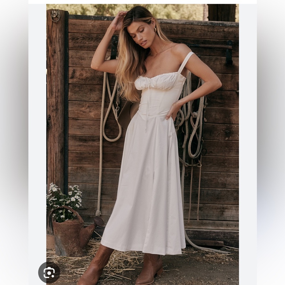 House of CB CARMEN bustier dress.